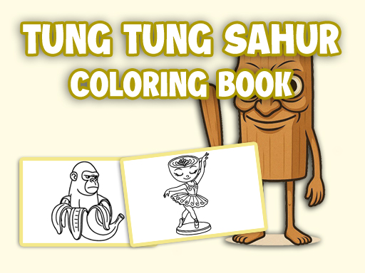 Tung Tung Sahur Boyama Kitabı Oyunu