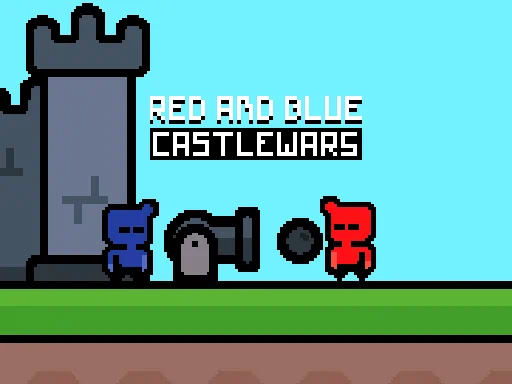 Kırmızı ve Mavi Castlewars Oyunu kapak resmi