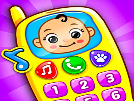 Yürümeye Başlayan Çocuk Bebek Telefon Oyunu