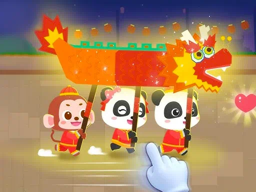 Küçük Panda Çin Festivali El Sanatları Oyunu