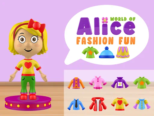 Alice Moda Dünyası Eğlenceli Oyunu