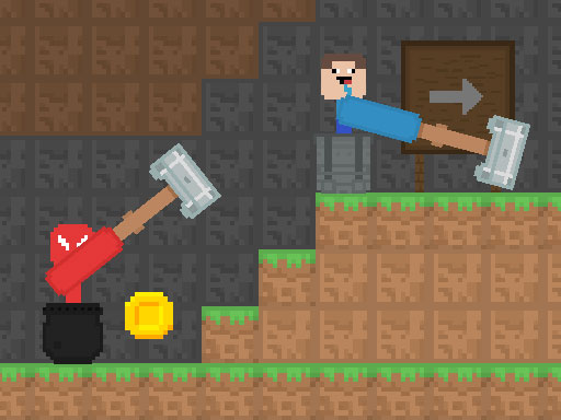 Hammer Climb Miniscrafter Oyunu