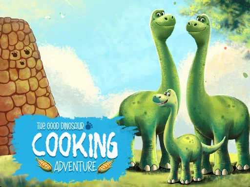 İyi Dinozor Yemek Pişirme Macera Oyunu