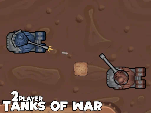 2 oyunculu Tanks Of War Oyunu cover image