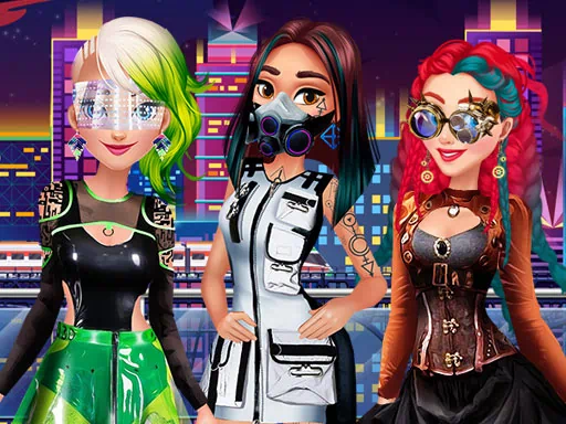 Cyberpunk City Moda Oyunu