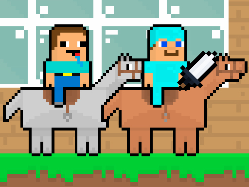 Noob Vs Pro Horsecraft Oyunu