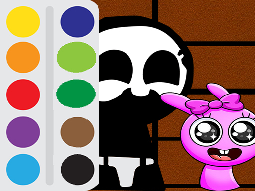 Bebek Sprunki Incredibox Boyama Oyunu