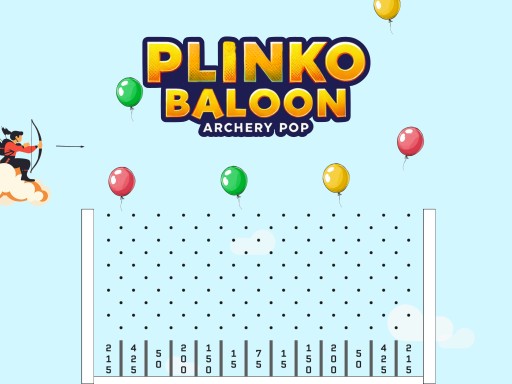 Plinko Balon Okçuluk Pop Oyunu